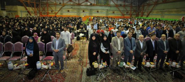 مراسم معارفه دانشجویان ورودی جدید دانشگاه شیراز